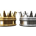 Crown Crown Crown Crown Home Ornaments Royal Items Noble Items Jewelry Gold Headwear 3d model