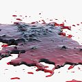 Blood Blood Blood Stain Blood Stain Liquid Water Stain Blood Terror 3d model