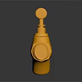 Hardware Tools Yellow Faucet Heavy Duty Design For Plumbing And Home Use