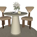 Negotiation Tables and Chairs Leisure Tables and Chairs Coffee Tables and Chairs Reception Tables and Chairs Negotiation Tables and Chairs 3d model
