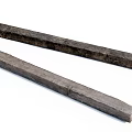 Natural Stone and Wood Long Planks with Textured Surface for Decorative Projects