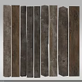 Rustic Wooden Wainscoting With Natural Grain And Vertical Planks Design For Interior Wall Decoration