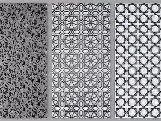 New Chinese style carved ancient pattern 3d model