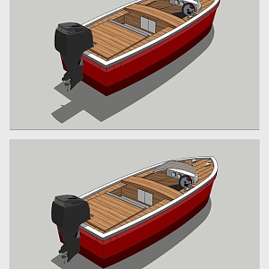 Modern Yacht 3d model