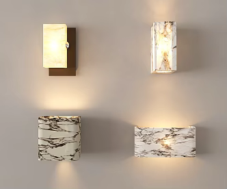 Modern wall lamp indoor wall lamp atmosphere lamp 3d model
