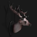 Realistic Deer Head Animal Wall Decor For Home Living Room Decoration