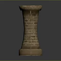 Columns Stone Columns Stone Columns Old Columns Roman Columns Roman Columns Classical Columns Greek Columns 3d model