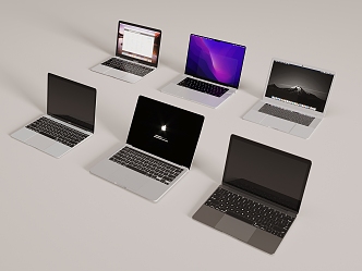 Laptop 3d model