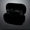 Modern Wireless Bluetooth Earbuds With Portable Charging Case Electronic Audio Accessory