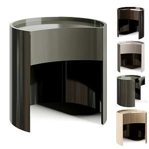 Meridiani bedside table side table 3d model