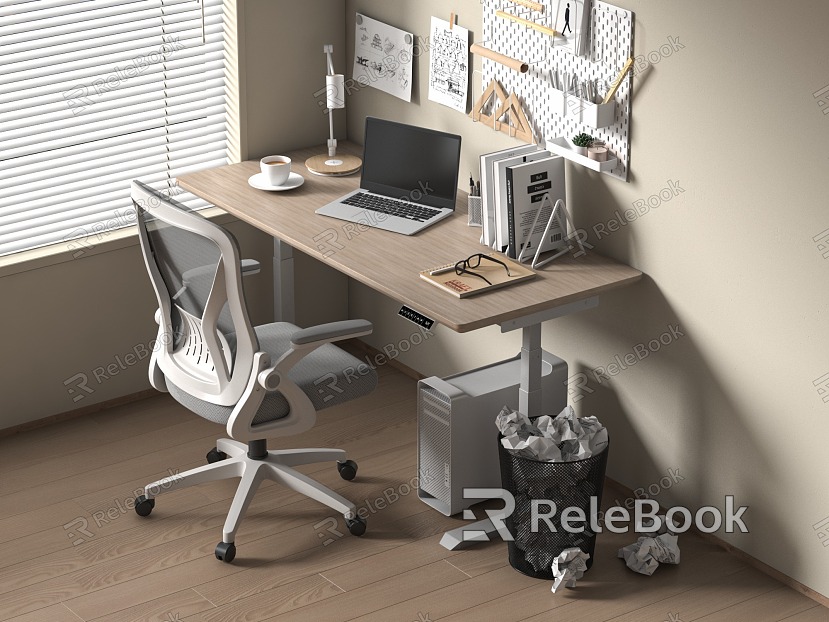 Desk and Chair Combination Office Chair Desk and Chair Study Table model