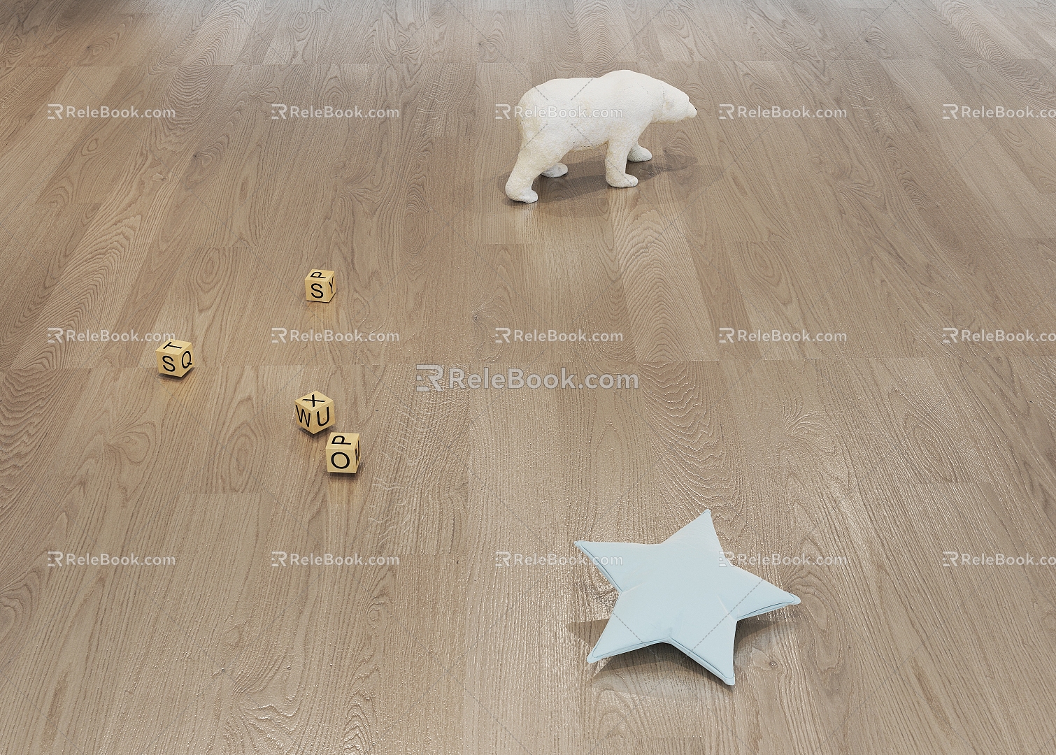 Modern Wood Flooring model