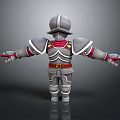 Robot Assistant Small Robot Butler Robot Butler Figure Game Figure 3d model