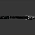 Futuristic Sci Fi Gun Design With Black White Metal Structure Grip Barrel and Technological Details