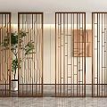 Screen Partition Hollow Partition Porch Partition Metal Partition Living Room Partition 3d model