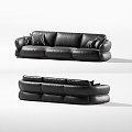 Italian Multiplayer Sofa 3d model