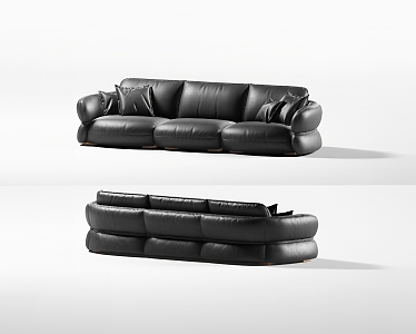 Italian Multiplayer Sofa 3d model