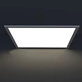 Bright Square Flush Mounted Ceiling Light With Modern Design For Home