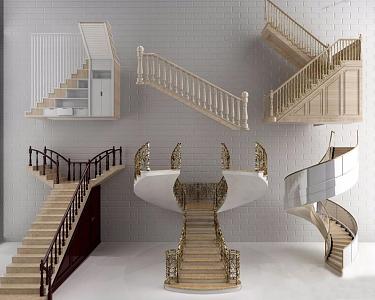 Stairs 3d model