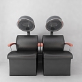 Modern Barber Chair Barber Shop Appliances Barber Shop Supplies 3d model