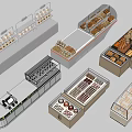 Stylish Display Shelves with Modern Design for Retail Store Product Organization and Storage