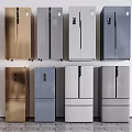 Sleek Modern Refrigerators and Freezers with Various Colors and Multiple Styles