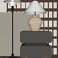Table lamp table lamp side 3d model