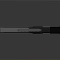 Futuristic Tactical Weapon With Rail System Ergonomic Grip And Sleek Finish