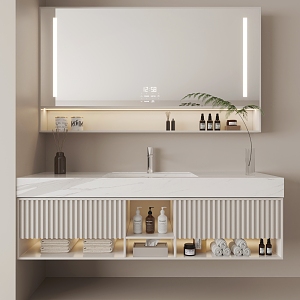 modern sink bathroom cabinet bathroom cabinet sink bathroom 3d model