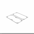 Decorative Frame Components Featuring Intricate Floral Patterns And Ornate Edges