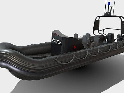 The Modern Police Ship model