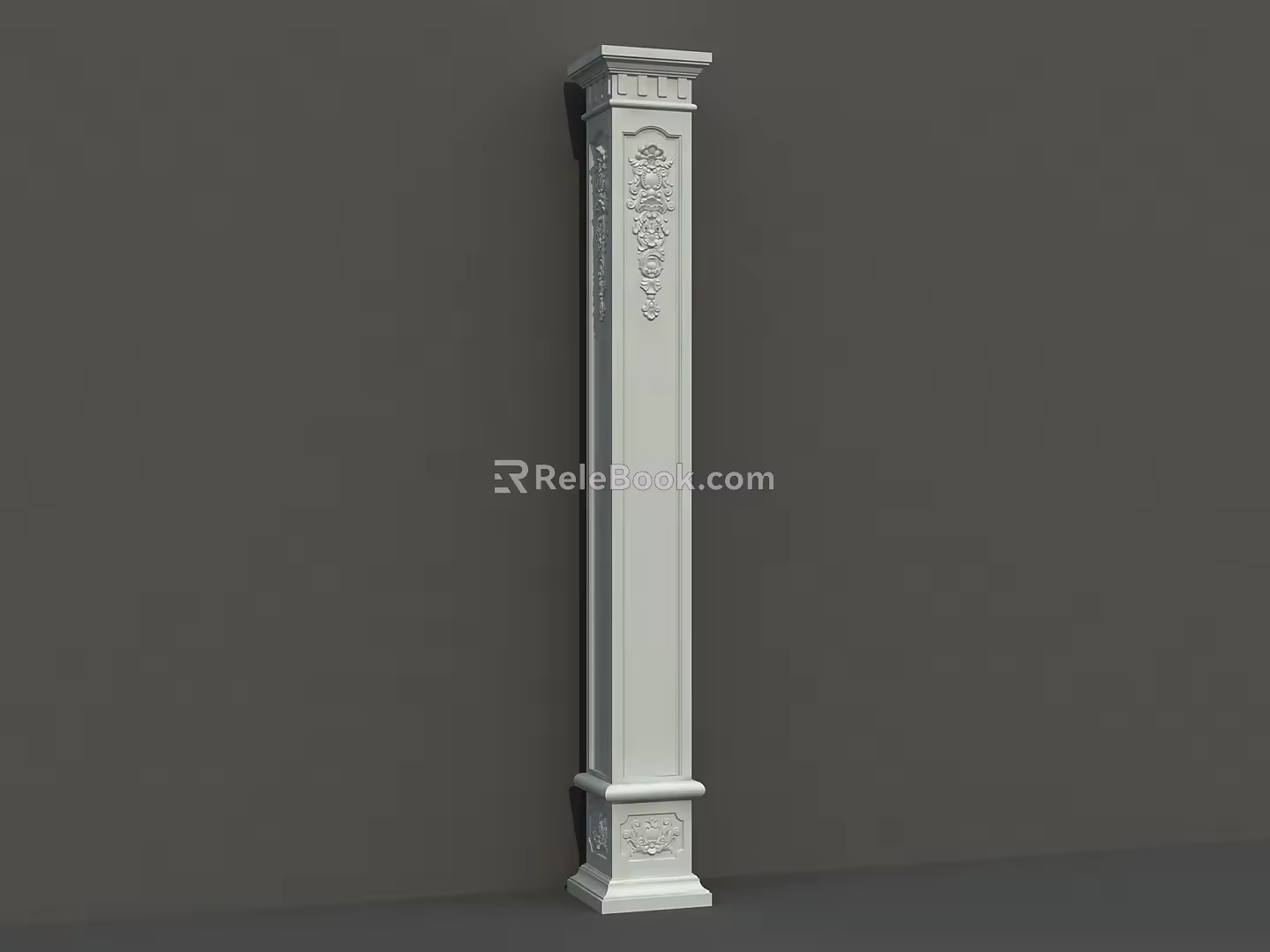 architectural component carving 3d model
