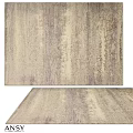 Square Rug With Neutral Beige Gray Striped Textured Design For Home Decor