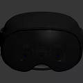Sleek Modern VR Headset With Ergonomic Design For Virtual Reality Experience