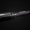 WEIGWORCH Black Metal Flashlight With Textured Grip And Durable Construction Design 3d model