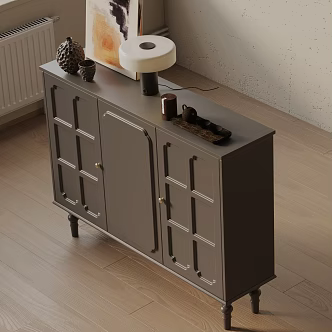 Modern Entrance Cabinet 3d model