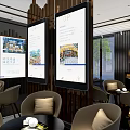 Modern Sales Center Exterior Design Of JINMAO PALACE With Glass Facade And Display Area
