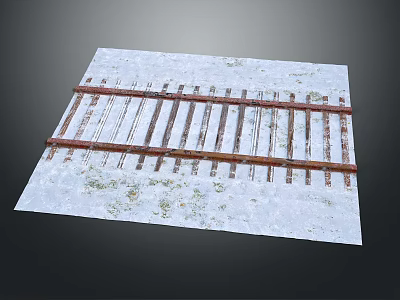 Road Infrastructure Construction With Steel Reinforcement Bars Grid Layout On Pavement Foundation 3d model