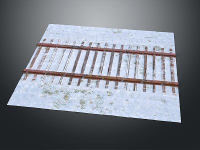 Modern Railways Railway Realistic 3d model