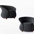 Nordic Minotti Single Sofa 3d model