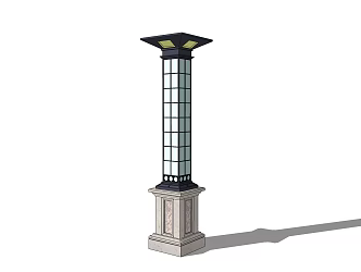 Jane European Landscape Lights Landscape Lights Pillar Street Lights Garden Lights Floor Lights Lawn Lights High Pole Lights Outdoor Lamps 3d model