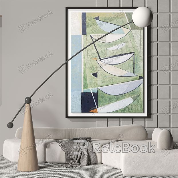 modern abstract painting abstract decorative painting model