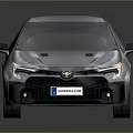 Silver Sporty Hatchback Car With Black Wheels Red Brake Calipers And Aerodynamic Design
