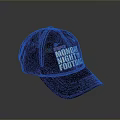 Black Casual Cap With Monday Night Football Lettering For Daily Wear