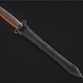 Sword Dagger Weapon Sword Knife 3d model