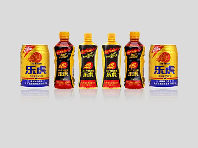 Lehu Energy Drink Products in Cans and Bottles for Daily Energy Boost 3d model