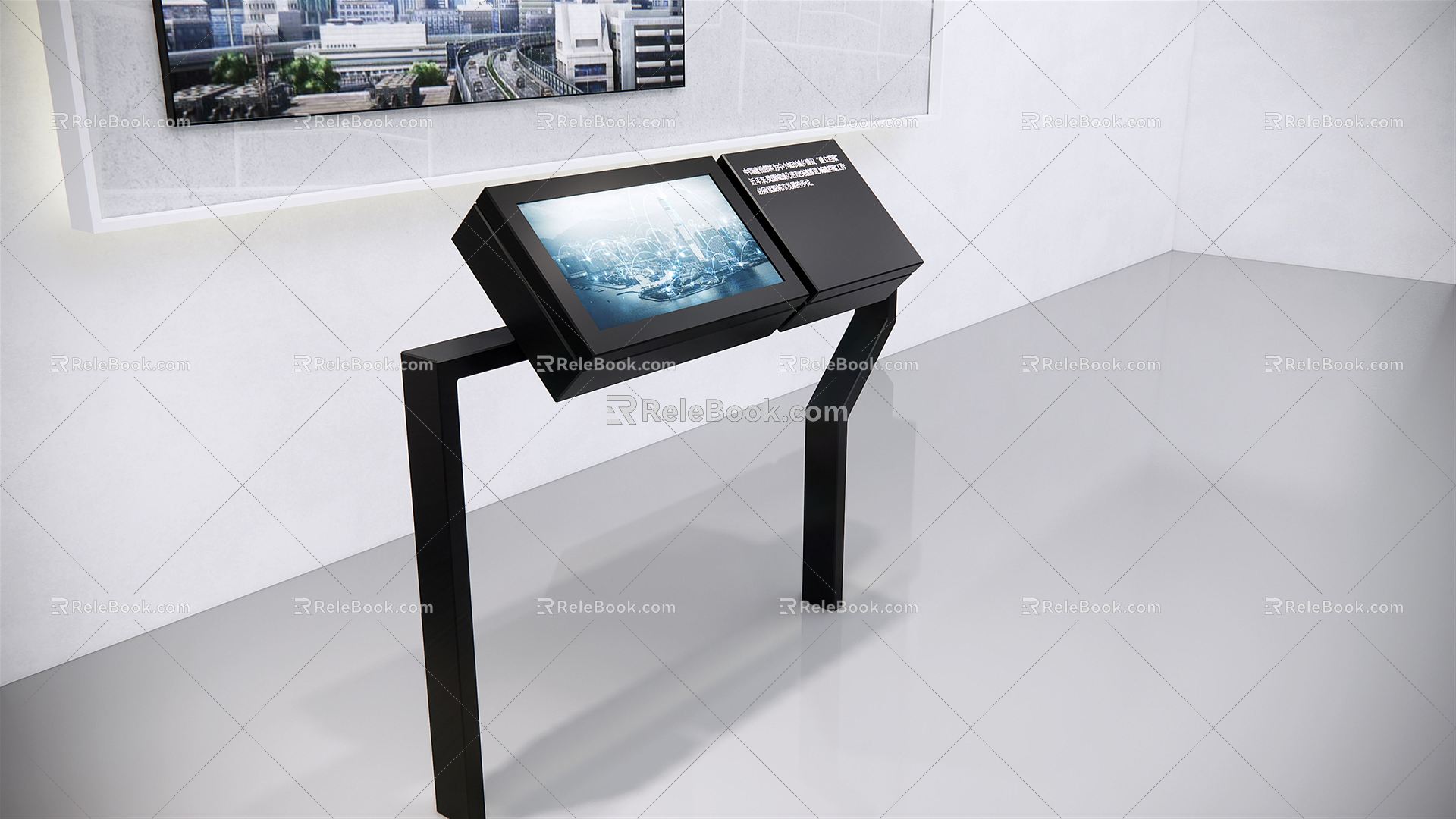 Modern All-in-One Simple Technology All-in-One Touch Screen Display model