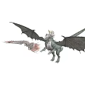 Game Movie Characters Featuring Spiked Orb Bull Armored Figure Winged Mechanical And Samurai Warrior