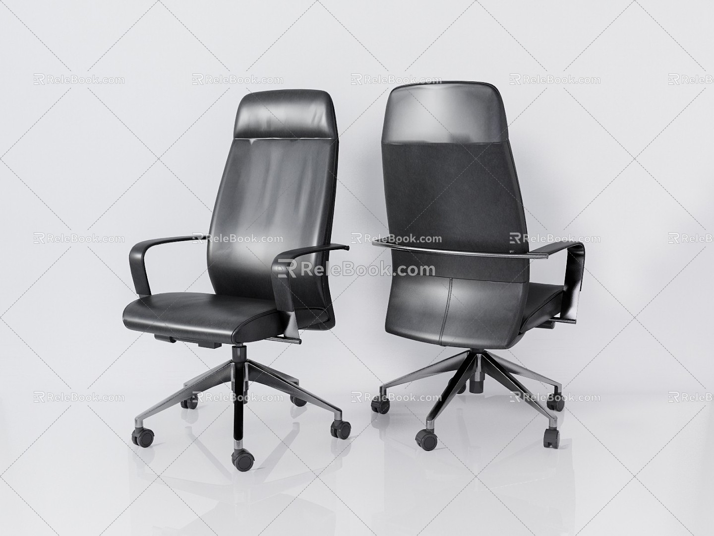 Modern office chair 3d model