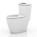 Modern toilet seat 3d model